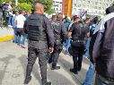 Desde temprana hora de este sábado se encuentra cerrada la circulación en la avenida Mariano Otero y Avenida las Rosas debido a la manifestación organizada por MC. EL INFORMADOR / R. Bobadilla
