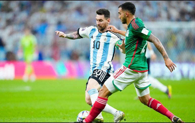 Lionel Messi marcó ante México su octavo gol en Copas del Mundo. IMAGO7