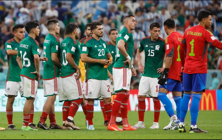 La Selección Mexicana está en la lona. EFE/ J. Roncoroni