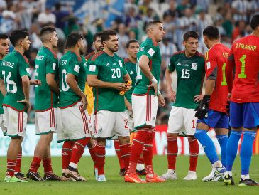 La Selección Mexicana está en la lona. EFE/ J. Roncoroni