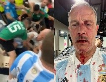 Desgraciadamente, tras la victoria de Argentina, los ánimos rebasaron a algunos aficionados y se enfrascaron en una pelea en las tribunas del Estadio Lusail. ESPECIAL