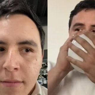 En su cumpleaños, joven decora solo su escritorio y esto hicieron sus compañeros  (VIDEO)