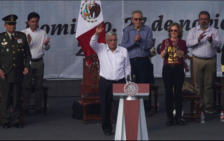 Andrés Manuel López Obrador aseguró que no ha contratado deuda para rescatar a poderosos y expresó 