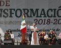 López Obradopr dice que pide al gobierno de EU se respeten a los migrante mexicanos. EFE / M. Guzmán