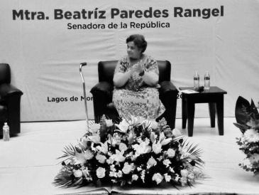 Beatriz Paredes, senadora y ahora aspirante presidencial. ESPECIAL