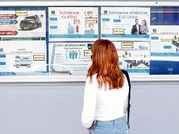 Se ha generado la creación de nuevos empleos, muchos de estos nuevos trabajos no están teniendo la compensación salarial que se tenía previo a la pandemia. EL INFORMADOR/ Archivo