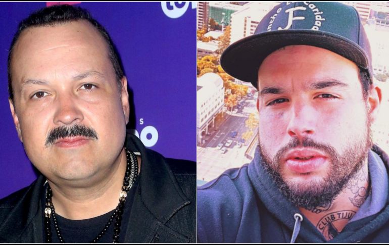 Pepe Aguilar y su hijo Emiliano. ESPECIAL