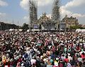 Tras la marcha de ayer, López Obrador señaló que en México se vive un proceso de transformación y hay paz. EFE / M. Guzmán