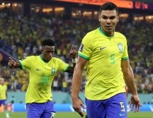 Casemiro fue el autor del gol en el triunfo de Brasil. REUTERS
