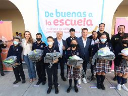 El programa se encuentra en una segunda etapa de ejecución, dirigida a escolares de primer ingreso. ESPECIAL/Policía de Guadalajara