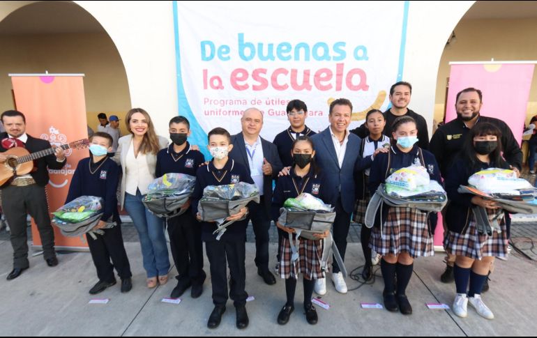 El programa se encuentra en una segunda etapa de ejecución, dirigida a escolares de primer ingreso. ESPECIAL/Policía de Guadalajara