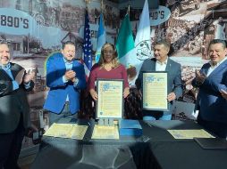 Tlajomulco de Zúñiga hizo oficial el hermanamiento con la ciudad de Pico Rivera. ESPECIAL