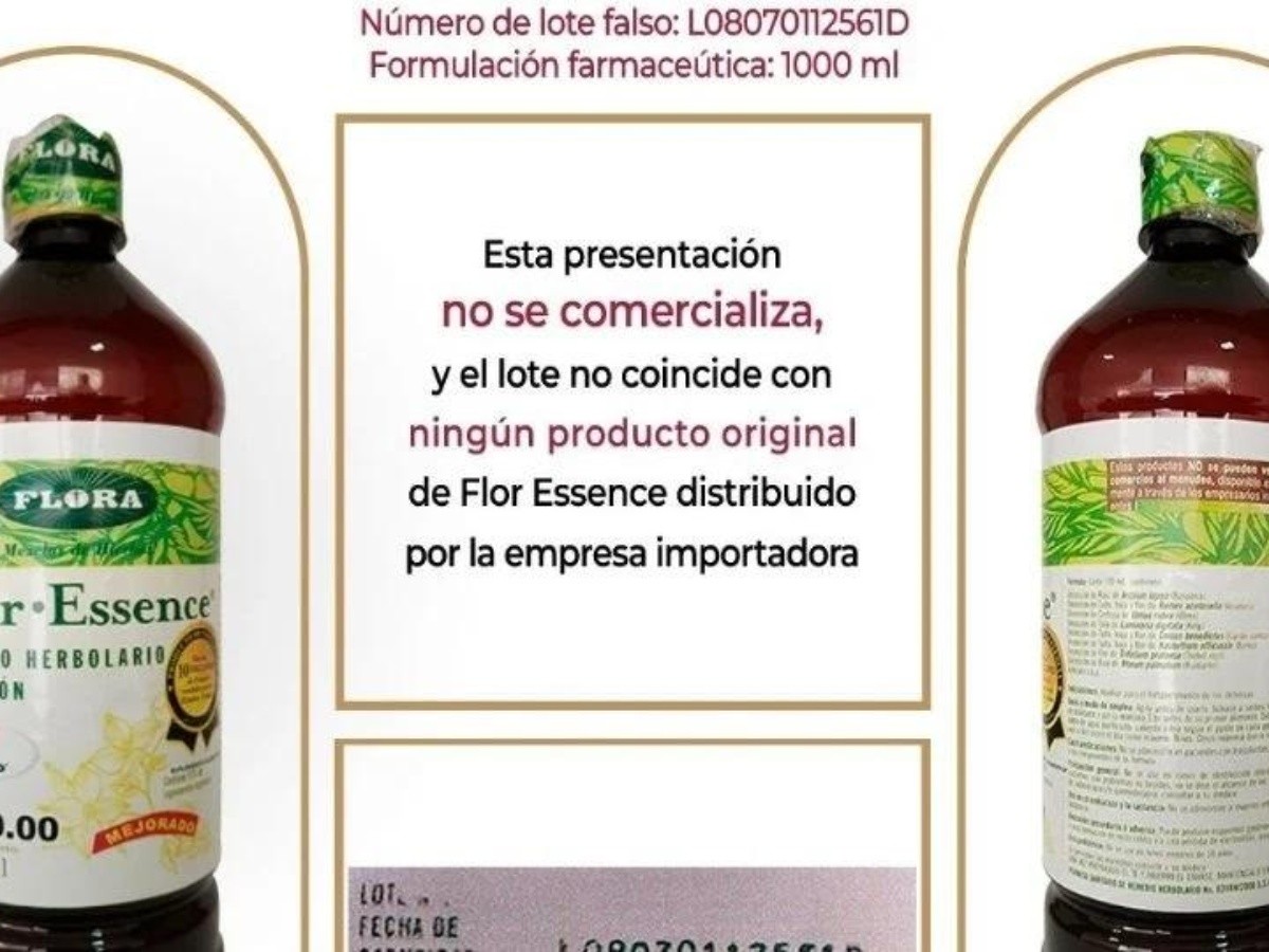 Flor Essence: La Cofepris emite alerta por lotes de producto herbolario  falsificado | El Informador