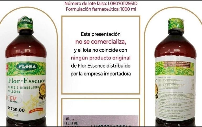 Se trata de los lotes 2561 y L08070112561D, en la presentación de 500 ml y 1000 ml, que fueron identificados como irregulares por Kokusai Naturista. TWITTER@COFEPRIS