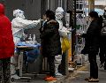 Al estallar la pandemia de COVID-19, China adoptó medidas que eran muy estrictas, pero que no se alejaban de lo que muchos otros países estaban haciendo para tratar de contener el virus. AFP / N. Celis