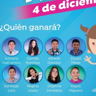 La Voz de las Niñas y los Niños llega a su final este domingo 4 de diciembre