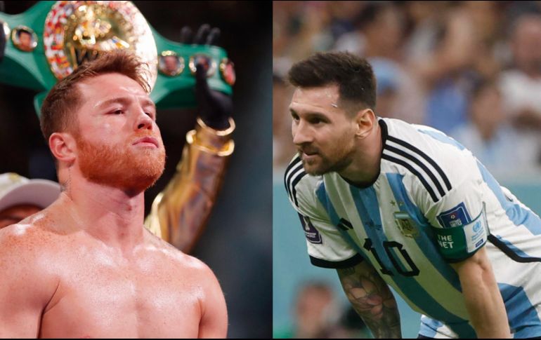 Canelo Álvarez sigue encendido con la polémica acción de Messi y la playera del Tricolor. ESPECIAL