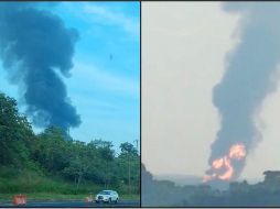 El incendio se encuentra activo y es atendido por las fuerzas de tarea en el punto. SUN/ESPECIAL