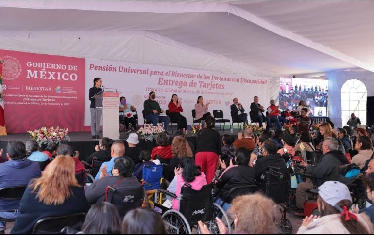 Sheinbaum señaló que el programa de pensiones del Bienestar está ligado al 