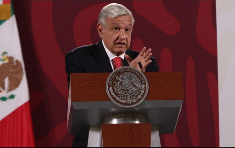 López Obrador informa que es muy probable que viaje el 14 de diciembre a Perú para la reunión de la Alianza del Pacífico. SUN / C. Mejía