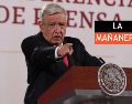 El Presidente López Obrador, durante su "mañanera". SUN / C. Mejía
