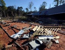 El NWS emitió varias advertencias sobre posibles tornados hasta cerca del mediodía en el sureste de Alabama, el noroeste de Florida y el suroeste de Georgia. AP/ M. Willamson