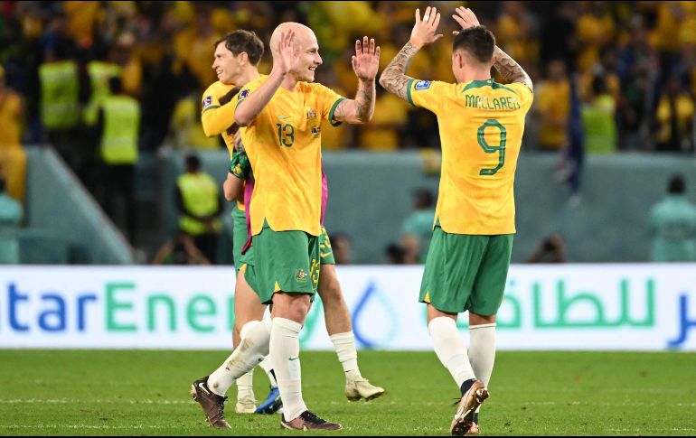 Australia superó la Fase de Grupos por segunda ocasión en su historia. AFP / N. Kolesnikova