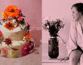 Julia Dávalos Fellner es la diseñadora detrás de Elogia, una repostería especializada en diseños de pasteles florales. CORTESÍA