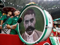 López Obrador reitera su pronóstico de que la Selección Mexicana de Futbol ganará 4-0 a su similar de Arabia Saudita. EFE / J. Méndez