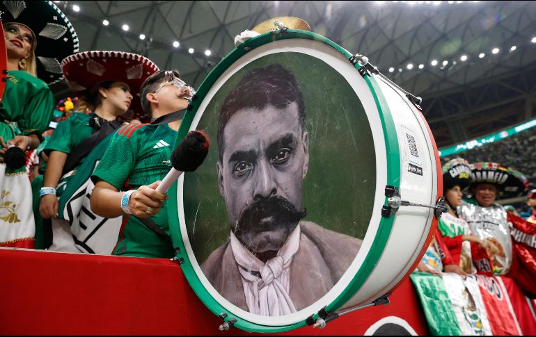 López Obrador reitera su pronóstico de que la Selección Mexicana de Futbol ganará 4-0 a su similar de Arabia Saudita. EFE / J. Méndez