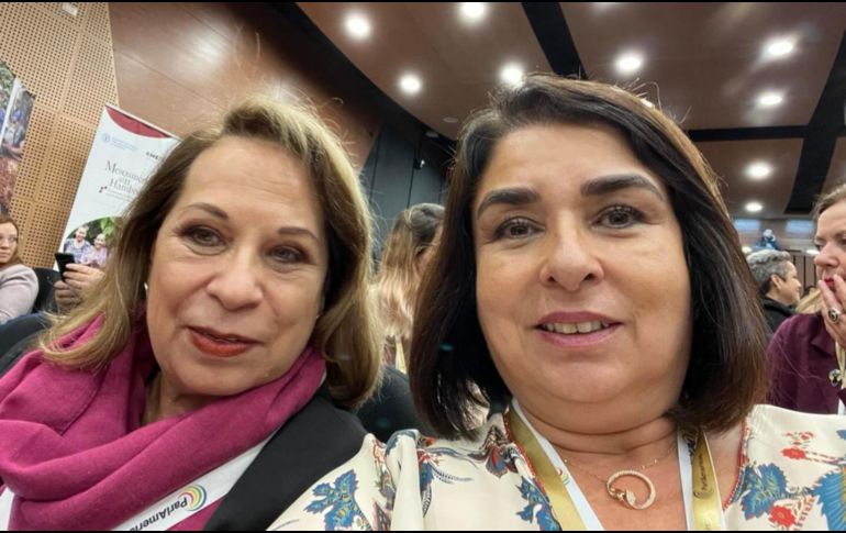 Bertha Caraveo (i) señaló que Yon de Luisa y Mikel Arriola deben rendir cuentas. TWITTER/@CaraveoBertha