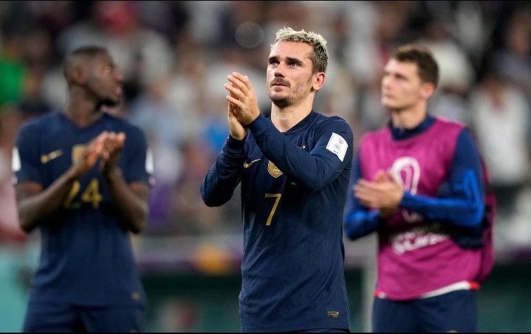 Antoine Griezmann anotó el que habría supuesto el empate de 1-1 en el último partido de la fase de grupos entre Francia y Túnez. AP / F. Augstein