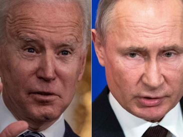 El presidente estadounidense admitió que nunca pensó que el conflicto fuera a ser tan violento, pero dejó claro que Putin no ganará. AFP / ARCHIVO