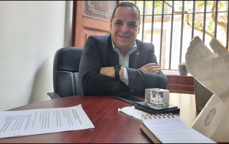 Enrique Velázquez González, vocal de la Comisión legislativa de Seguridad y Justicia. EL INFORMADOR/R. Rivas