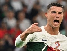 Cristiano Ronaldo marcó su noveno gol en mundiales contra Ghana, y se convirtió en el primer futbolista en la categoría varonil en lograr esta hazaña en cinco mundiales diferentes. AFP/ Y. Jung