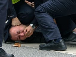 China vive las manifestaciones más extendidas desde la demostración de la Plaza de Tiananmen. AP/ARCHIVO