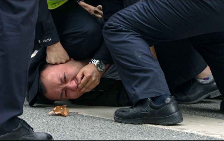 China vive las manifestaciones más extendidas desde la demostración de la Plaza de Tiananmen. AP/ARCHIVO