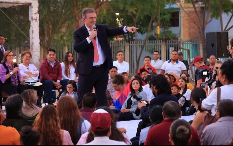 Marcelo Ebrard mencionó que en un encuentro con el canciller de Emiratos Árabes, éste le comentó que México sería el nuevo China. TWITTER/@m_ebrard