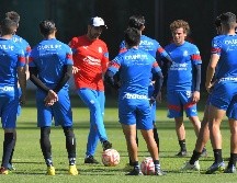 El profe Pauno no quiso entrar en la polémica sobre quién será su arquero titular. Imago7/Archivo