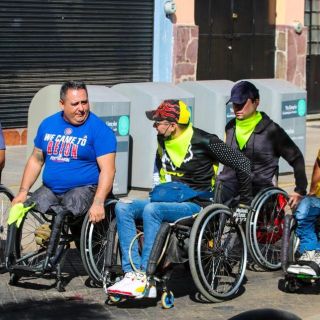Personas con discapacidad ruedan por la inclusión y el goce de sus derechos (FOTOS)