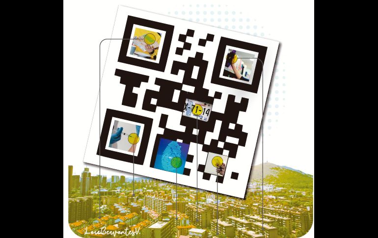 Los códigos QR permiten almacenar 200 veces más información que con un código de barras estándar. ESPECIAL/L. Cervantes
