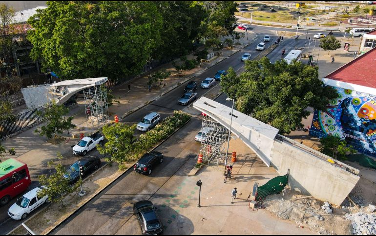 El puente nuevo no será peatonal, sino una réplica del que llevó a cabo el arquitecto Raúl Gómez Tremari. EL INFORMADOR/A. Navarro