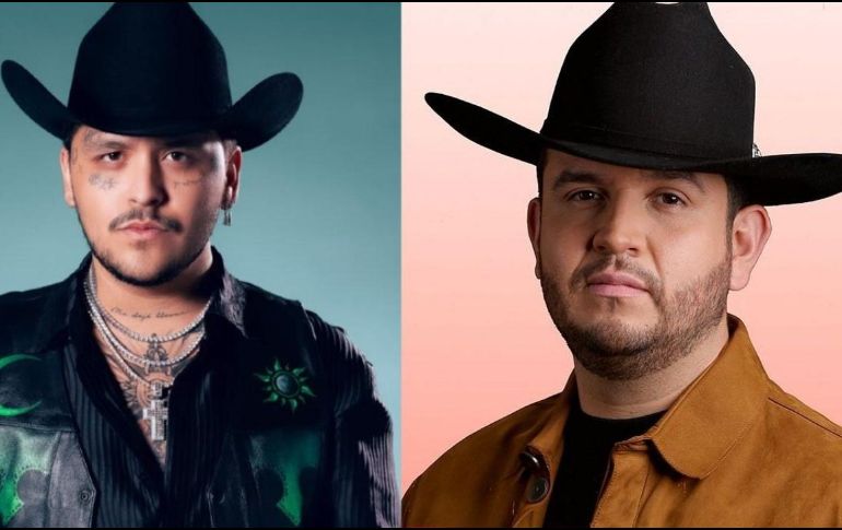 Millones y millones de reproducciones sumaron  Edén Muñoz y Christian Nodal. ESPECIAL