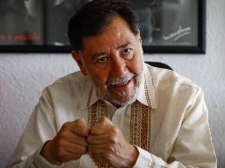 Luego de que el Presidente López Obrador rechazó tener problemas con Fernández Noroña, el diputado del PT reacciona en redes sociales. SUN / ARCHIVO