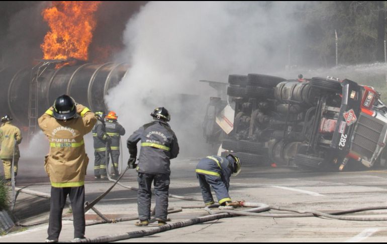 A la zona acudieron paramédicos de Protección Civil estatal, brigadistas de Bomberos y agentes de la Guardia Nacional. NTX/ARCHIVO