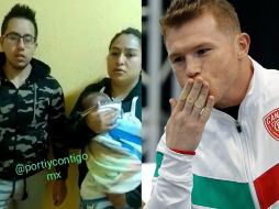 El Canelo Álvarez no dudó en ofrecer ayuda a la familia del bebé. ESPECIAL