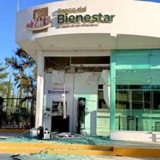 Hacen explotar un cajero del Banco del Bienestar en Hidalgo y se roban el dinero
