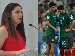 Ana Gabriela Guevara no dudó en atizar a la Selección Mexicana, pese a su espantosa gestión al frente de la Conade. ESPECIAL
