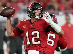 Ccon tres segundos por jugar, Brady encontró a Rachaad White, quien recibió, se dio la vuelta y logró el touchdown del 16-16, luego vino el punto extra y la victoria. AP/C. O'Meara