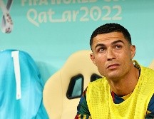 Cristiano Ronaldo fue relegado al banquillo. XINHUA/Ding Xu